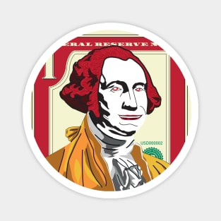 USD000002 - George Washington as McDonald Magnet